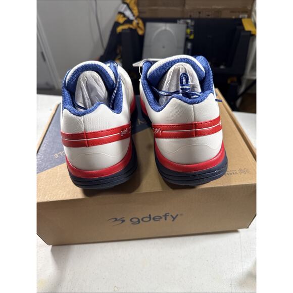 Gdefy Mighty Walk Red/why/blu Men’s Size 11 Wide